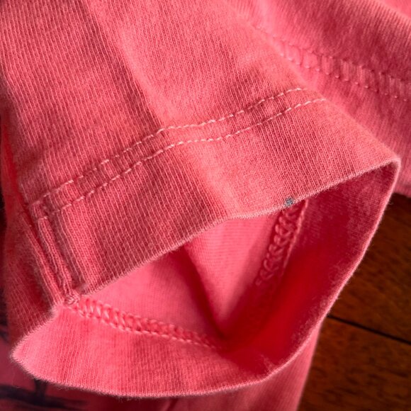 Carhartt pink horse shirt w/ repair 6X - Picture 8 of 9